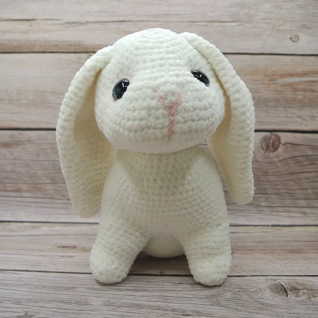 Lapin bélier au crochet