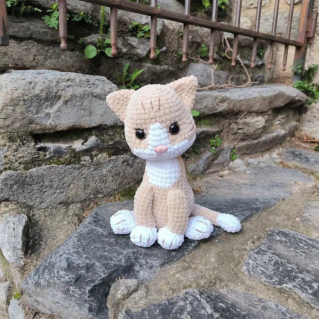 Chat au crochet appellé Shishimao